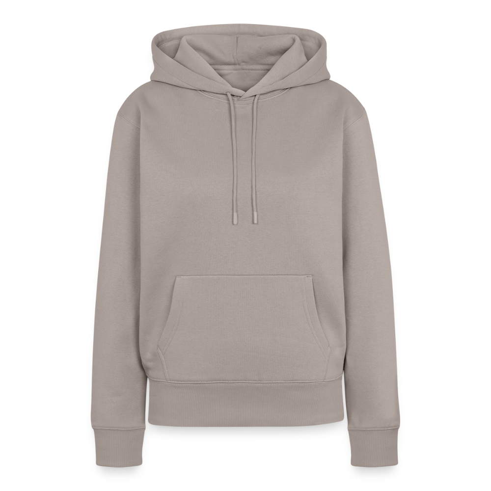 „Schau Mer Mal“ – Retro Look aus Hessen - Frauen Premium Bio Hoodie - Taupe