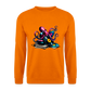 DJ Oktopus – Wenn Tiefsee auf Vinyl trifft - Unisex Pullover - Orange