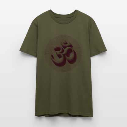 Sacred Om Sunburst - Stanley/Stella Unisex T-Shirt CRAFTER - by Artful Alchemist