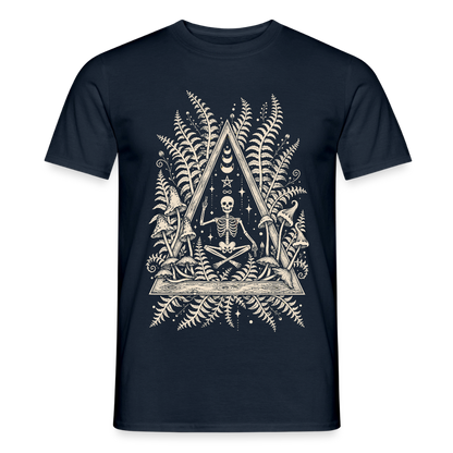 Mystic Fern – Männer T-Shirt - Navy