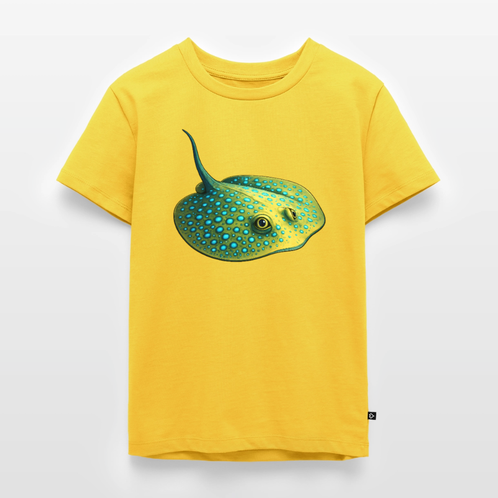 Blaupunktrochen - Kinder Premium T-Shirt - Sonnengelb