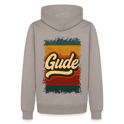„Gude“ – Retro Look aus Hessen - Männer Premium Hoodie - by Artful Alchemist