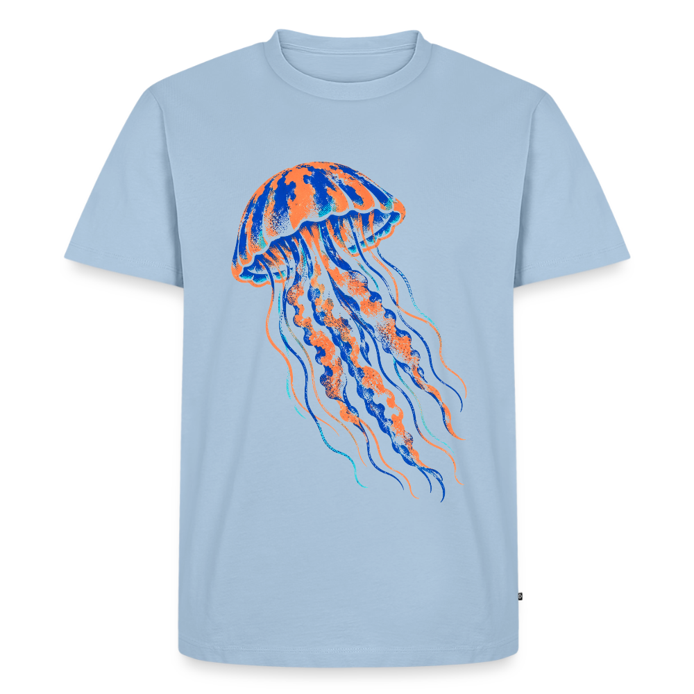 Jellyfish Ink – Männer Premium T-Shirt - Hellblau