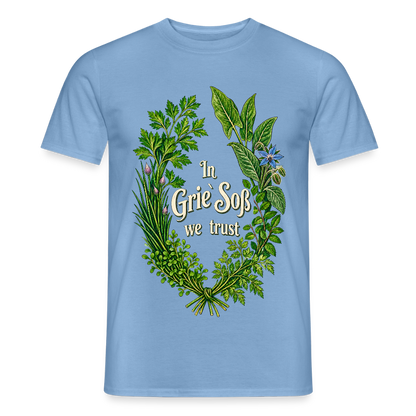 In Grie` Soß we trust - Männer T-Shirt - by Artful Alchemist