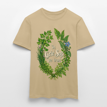 In Grie` Soß we trust - Männer T-Shirt - by Artful Alchemist