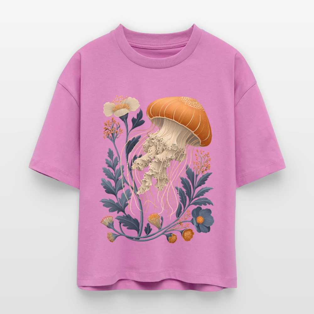 Ocean Bloom – Medusen-Art Boxy Bio-Shirt - Stanley/Stella Frauen Boxy Bio-T-Shirt Nova - by Artful Alchemist