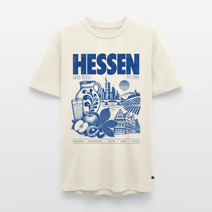 Hessen – Männer Premium T-Shirt - Naturweiß