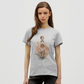 Coral Moons – Die Kraft der Gezeiten auf Stoff - Frauen T-Shirt - Grau meliert