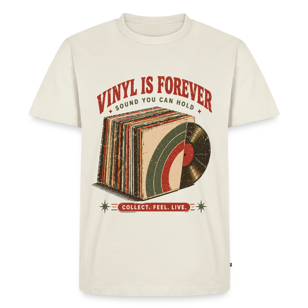 Vinyl Is Forever – Sound You Can Hold - Männer Premium T-Shirt - by Artful Alchemist