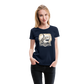 Cooler Retro Hai - Frauen Premium T-Shirts - Navy