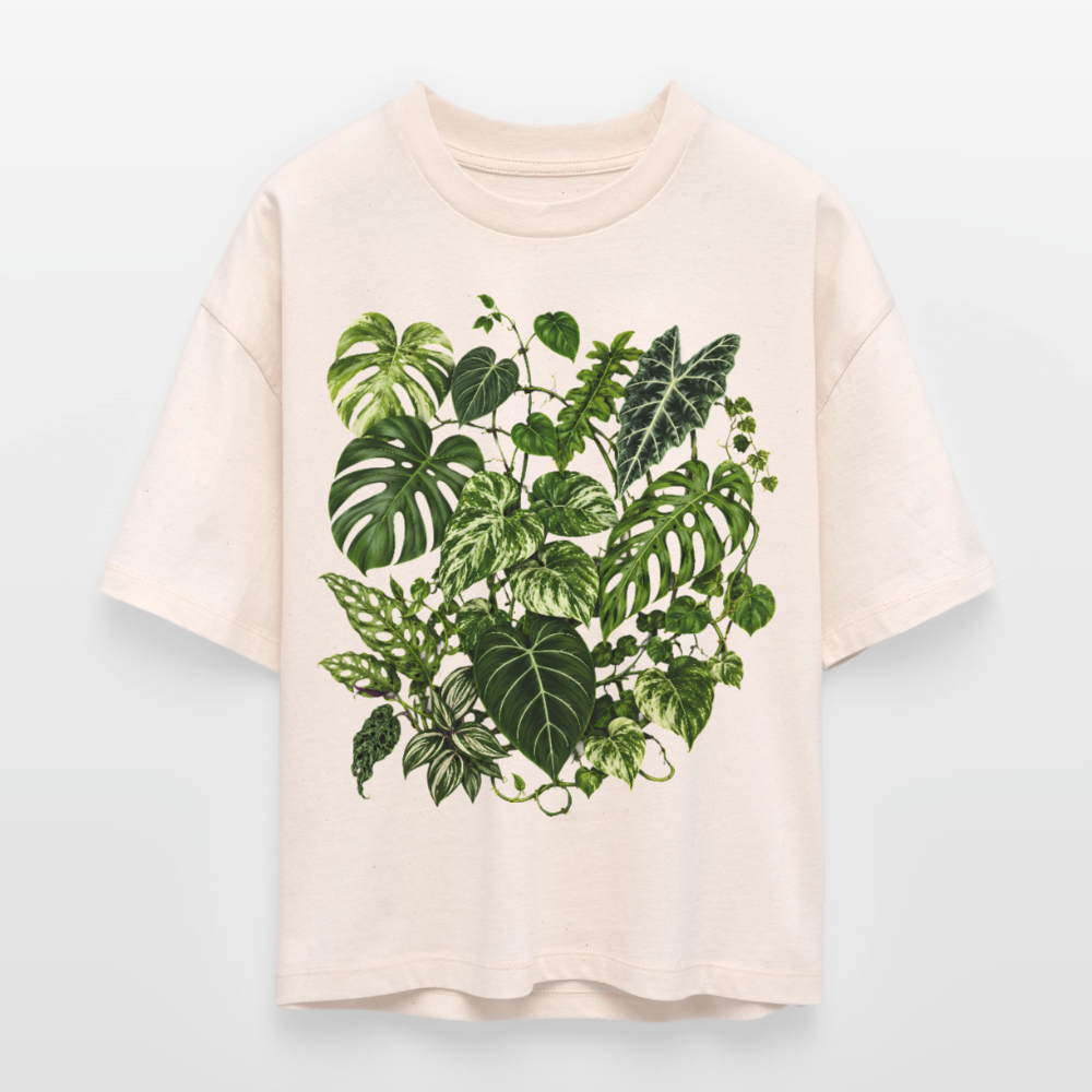 Urban Jungle - Stanley/Stella Frauen Boxy Bio-T-Shirt Nova - Natur