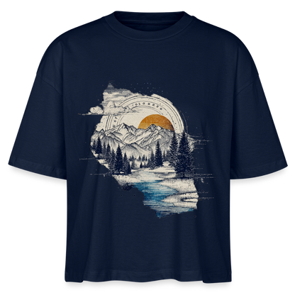 Colorado Peak - Stanley/Stella Frauen Boxy Bio-T-Shirt Nova - by Artful Alchemist