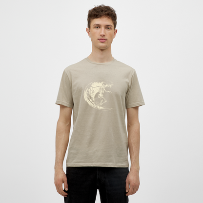 Cooles Surfer Skelett - Männer T-Shirt - by Artful Alchemist