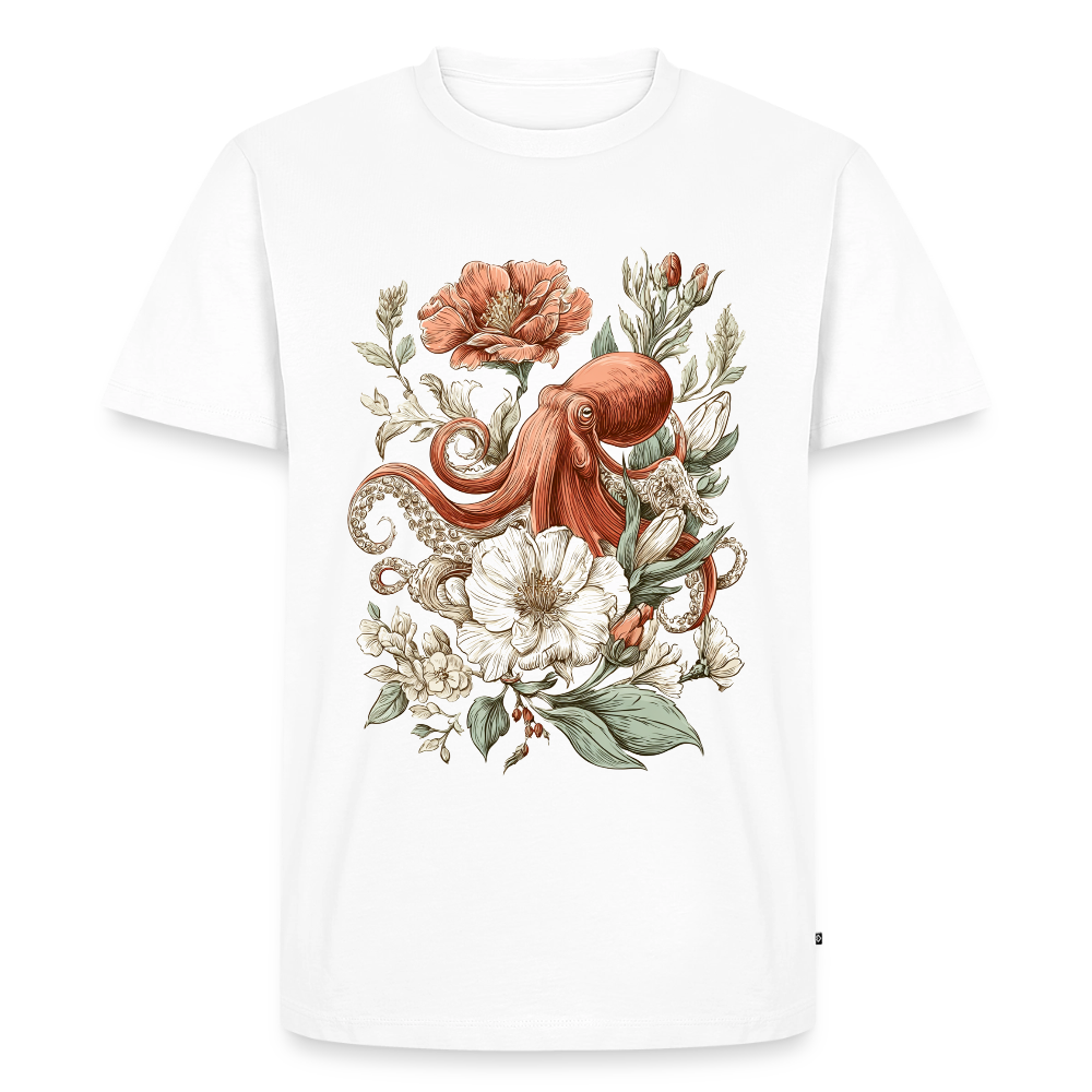 Leviathan Bloom – Vintage Octopus - Männer Premium T-Shirt - by Artful Alchemist