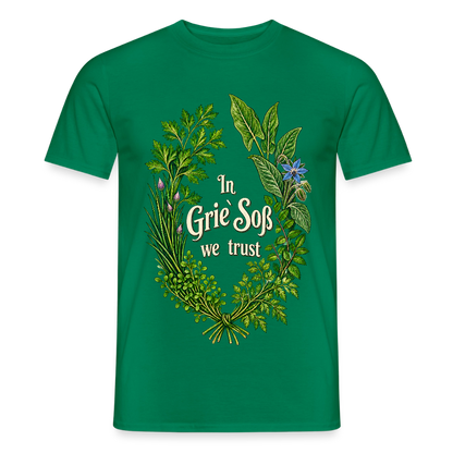 In Grie` Soß we trust - Männer T-Shirt - by Artful Alchemist