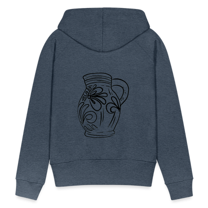 Frankfurter Bembel - Hessisch Mundart - Frauen Premium Hoodie - by Artful Alchemist
