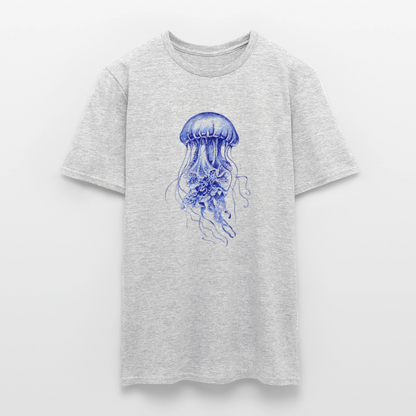 Indigo Qualle - Männer T-Shirt - by Artful Alchemist
