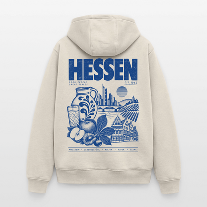 Hessen Heimat – Oversized Heavyweight Unisex Hoodie - Beige