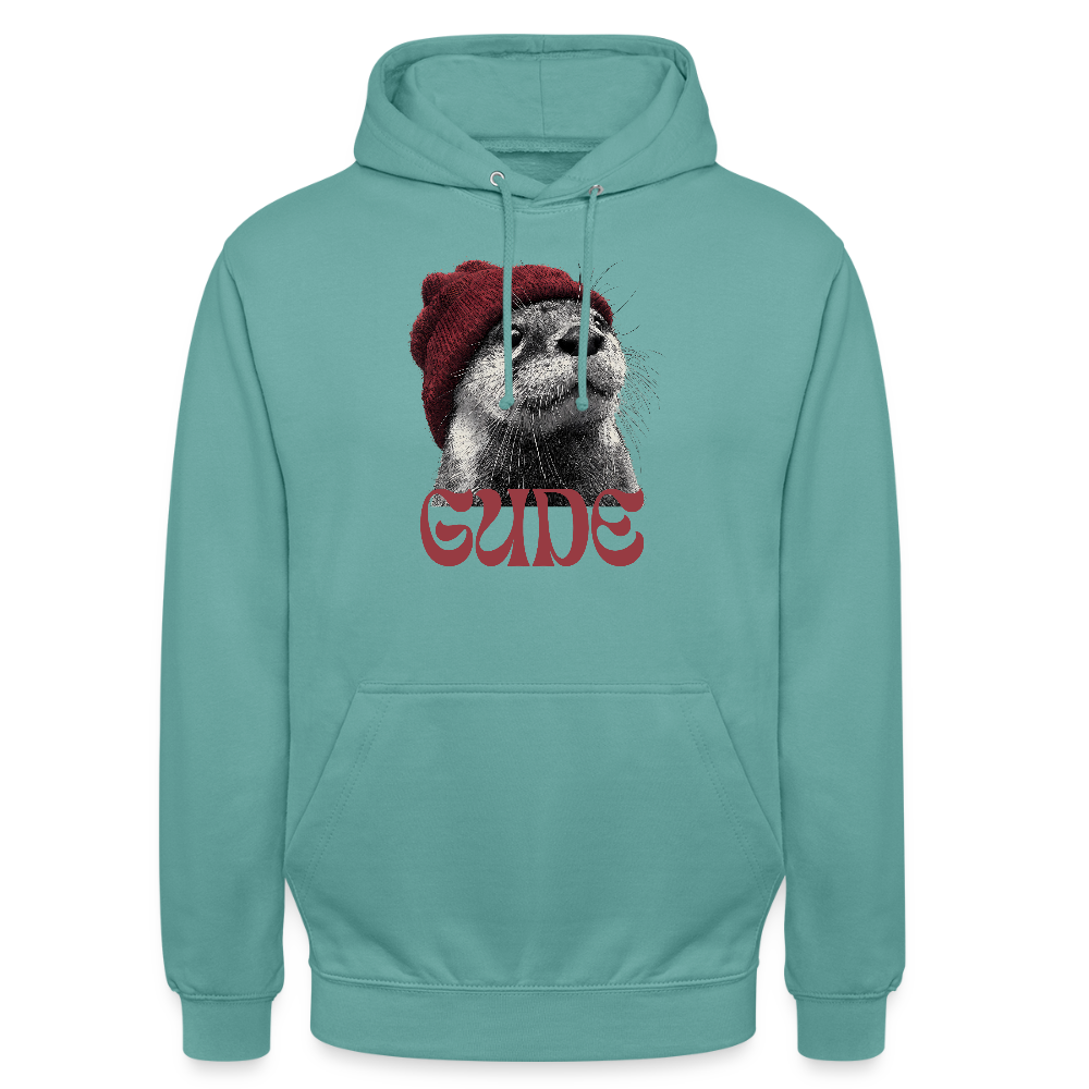 Gude Otter - Unisex Hoodie - Pastelltürkis