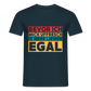 Bevor ich mich uffresch... - Männer T-Shirt - Navy