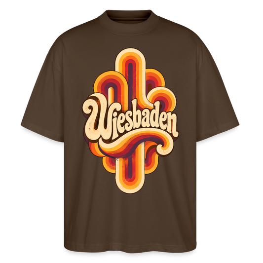 Wiesbaden Retro – Oversized Unisex Bio T-Shirt - by Artful Alchemist
