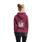 Vintage Steampunk Oktopus Motiv - Frauen Premium Hoodie - Bordeaux