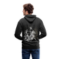 Vintage Steampunk Oktopus Motiv - Männer Premium Hoodie - Schwarz