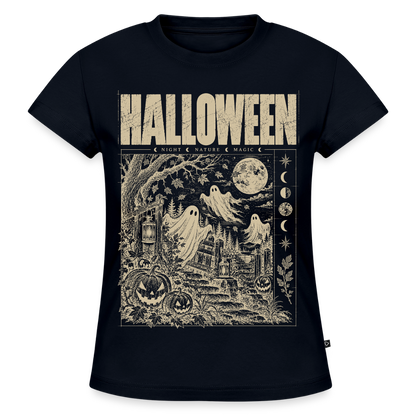 Halloween Night – Damen Bio-T-Shirt Slim Fit - by Artful Alchemist