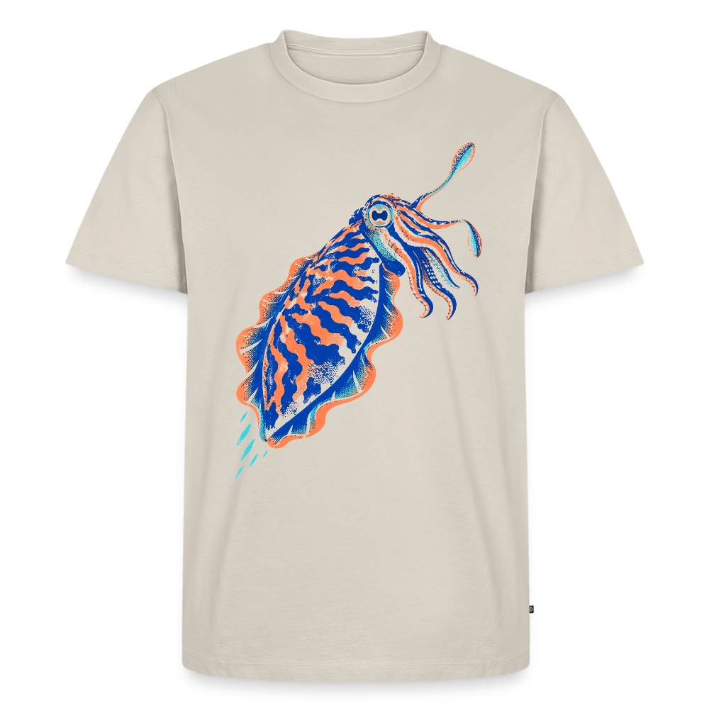 Sepia Ink – Männer Premium T-Shirt - Beige