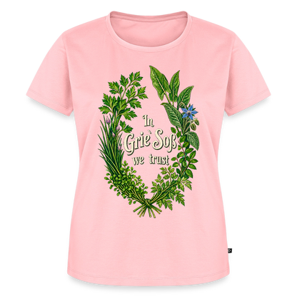 In Grie’ Soß We Trust - Frauen Premium T-Shirt - by Artful Alchemist