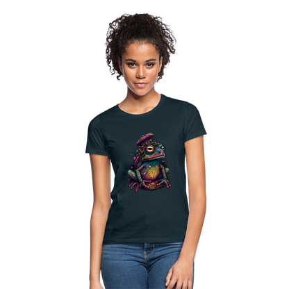 Trippy Pilz Frosch - Psychedelisches Motiv - Frauen T-Shirt - by Artful Alchemist