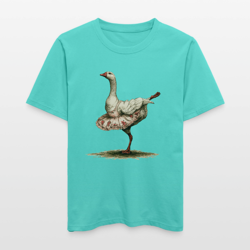 Gänseballerina - RELAXED FIT Unisex Organic T-Shirt - by Artful Alchemist