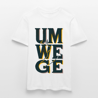Umwege – Männer T-Shirt - Weiß