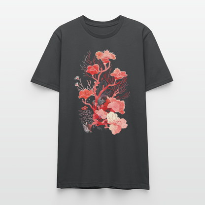 Zarte Korallen Blumen - Stanley/Stella Unisex Bio-T-Shirt CRAFTER - by Artful Alchemist
