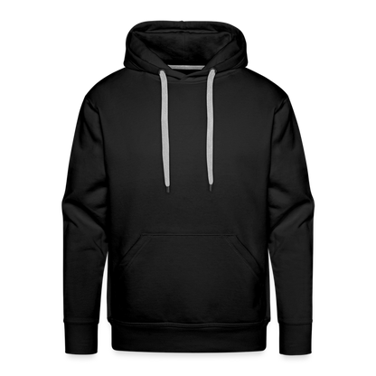 Surreales Motiv mit Mond und Bergen - Herren Premium Hoodie - by Artful Alchemist