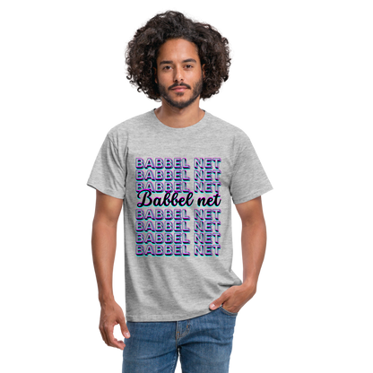 Babbel net - Hessisch Mundart - Männer T-Shirt - by Artful Alchemist