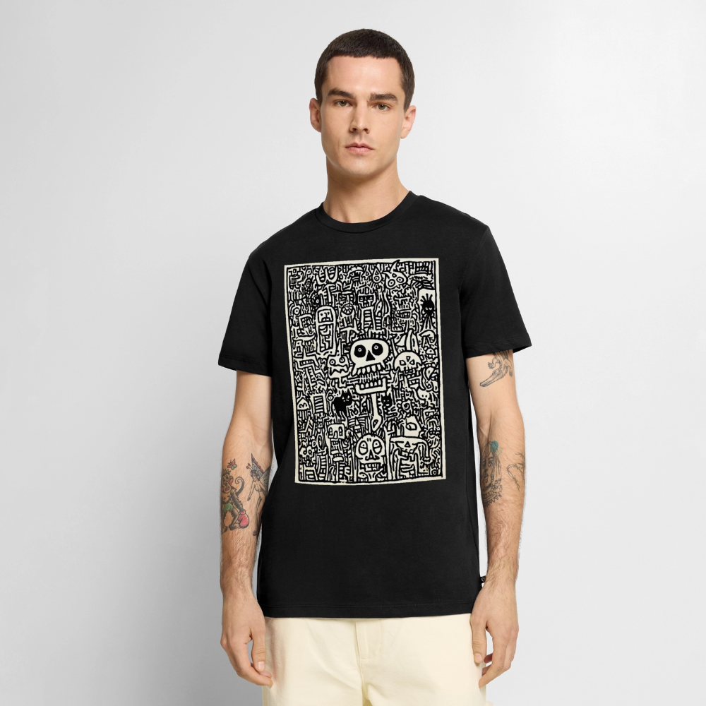 Weird Creatures – Männer Premium T-Shirt - Schwarz