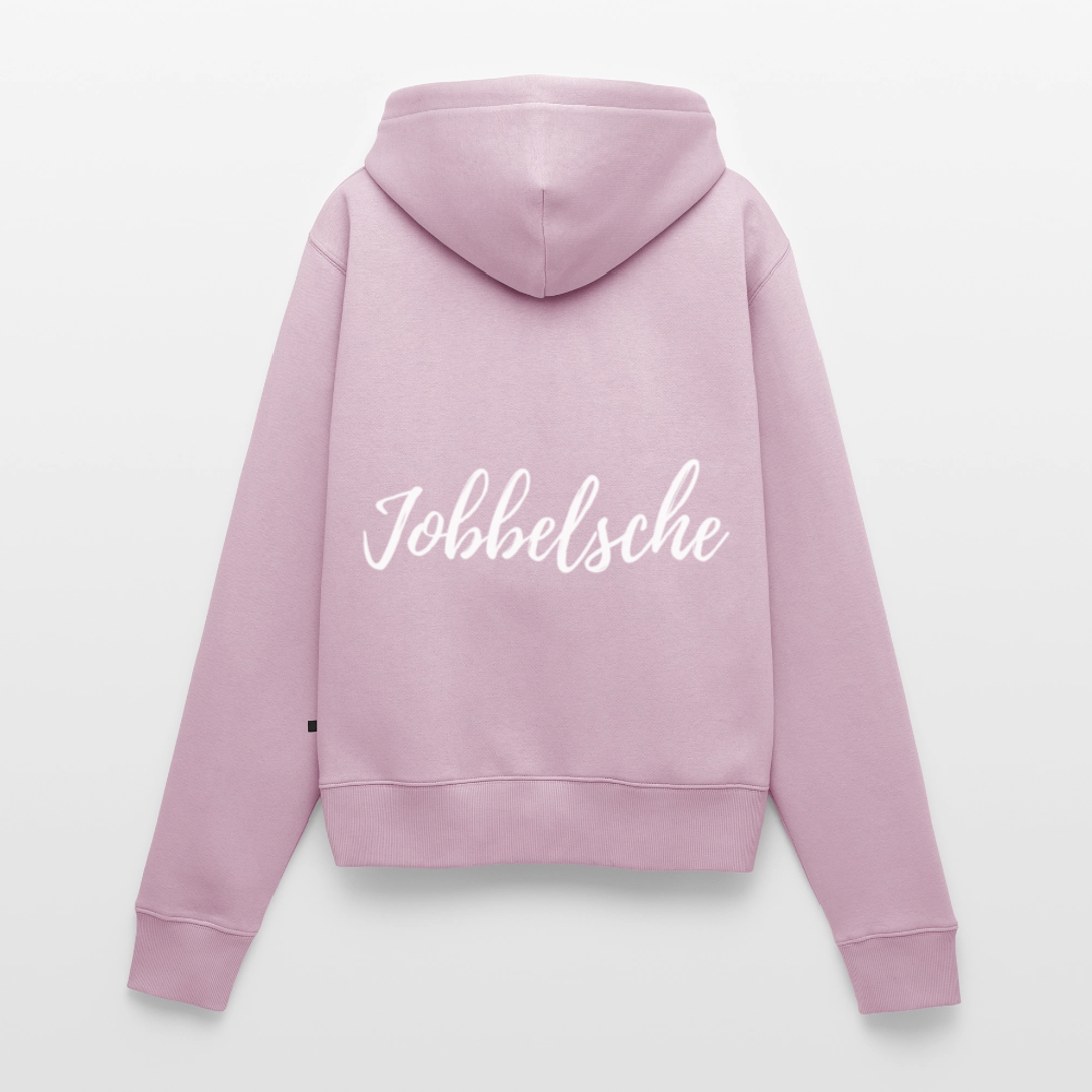 Jobbelsche - Hessisch Mundart - Frauen Premium Kapuzen Jacke - Altrosa