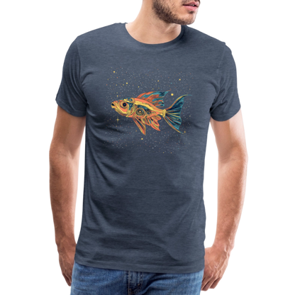Bunter Meeres Fisch - Männer Premium T-Shirt - by Artful Alchemist
