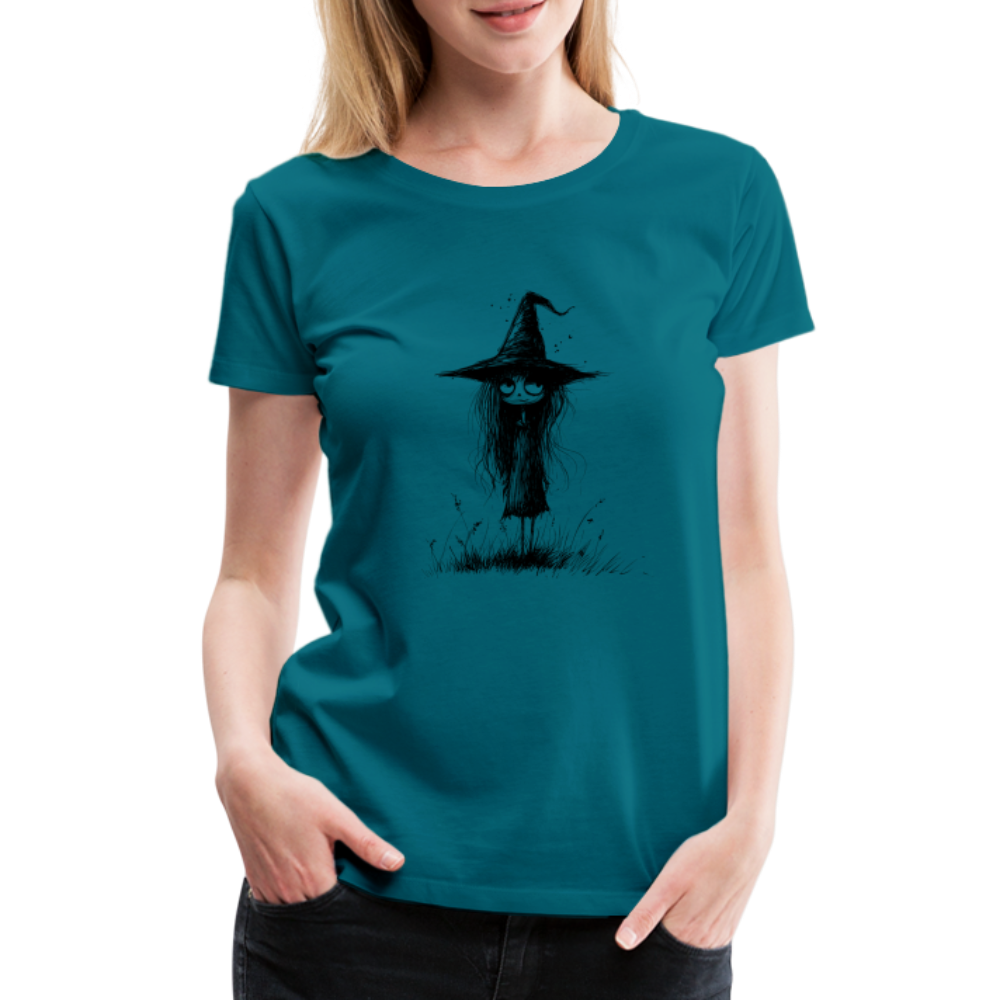 Kleine Hexe - Frauen Premium T-Shirt - Divablau