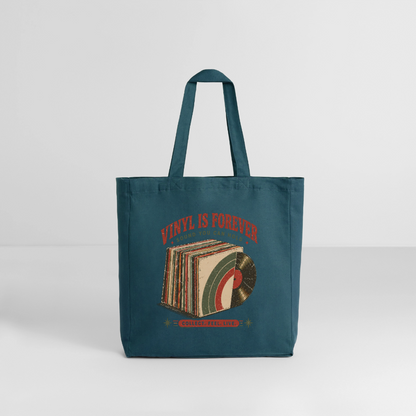 Vinyl Is Forever - Midweight recycelter Stoffbeutel von Stanley/Stella - by Artful Alchemist