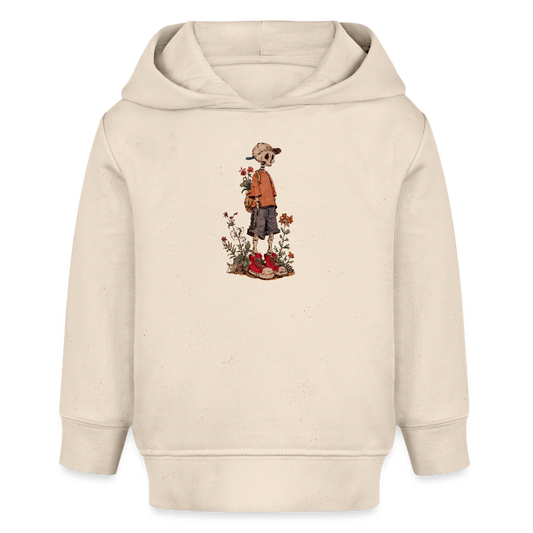 Skeleton Boy - Stanley/Stella Bio Hoodie BABY CRUISER - Weißgrau