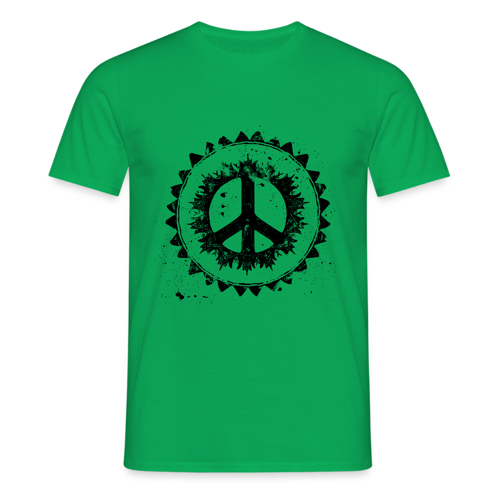Urban Retro Peace Zeichen - Männer T-Shirt - by Artful Alchemist
