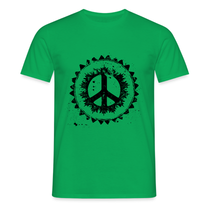 Urban Retro Peace Zeichen - Männer T-Shirt - by Artful Alchemist