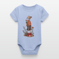 Skeleton Boy - Stanley/Stella Baby Bio Kurzarm-Body - Sky