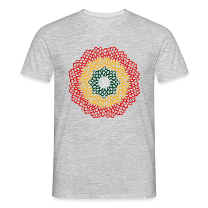 Yogi, Prana Mandala Om im Reggae Stil - Männer T-Shirt - by Artful Alchemist
