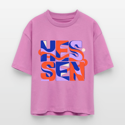 Hessen Color – Frauen Boxy Bio-T-Shirt Nova - Pink