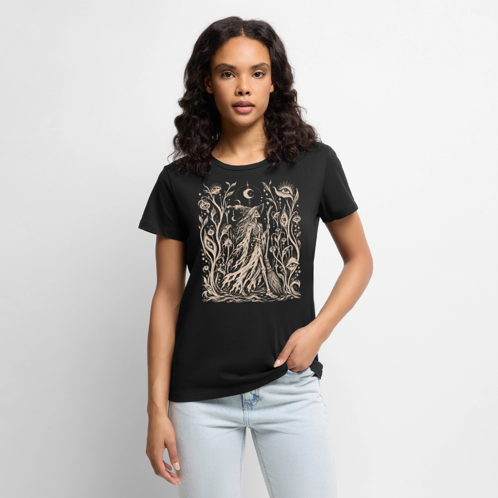 Moonlight Witch – Frauen Premium T-Shirt - Schwarz