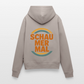 „Schau Mer Mal“ – Retro Look aus Hessen - Frauen Premium Bio Hoodie - Taupe