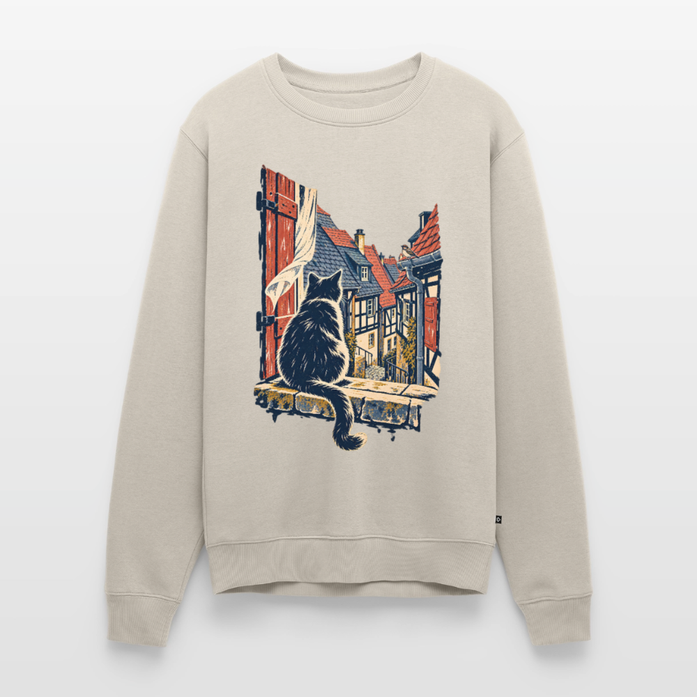 Altstadt-Katze – Männer Premium Pullover - by Artful Alchemist